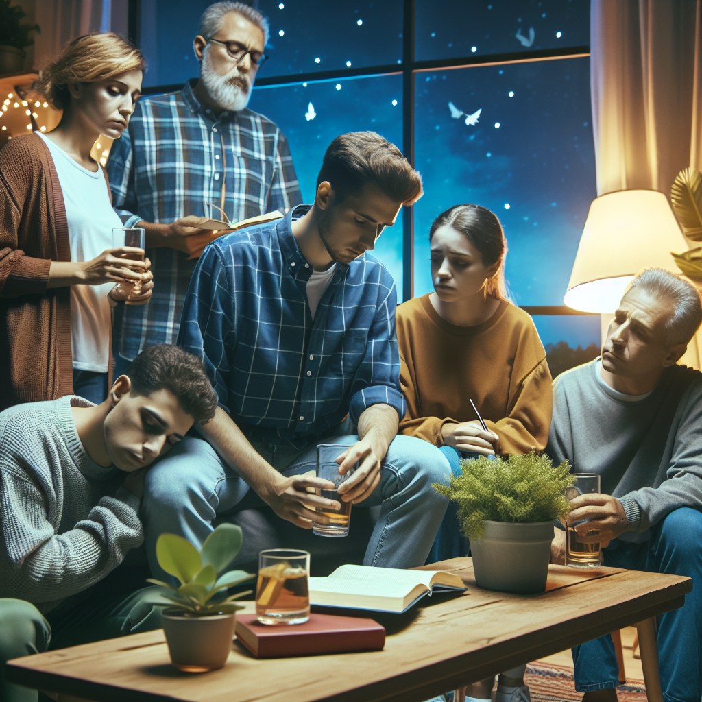 10 manieren om er te zijn voor een familielid dat herstelt van alcoholisme